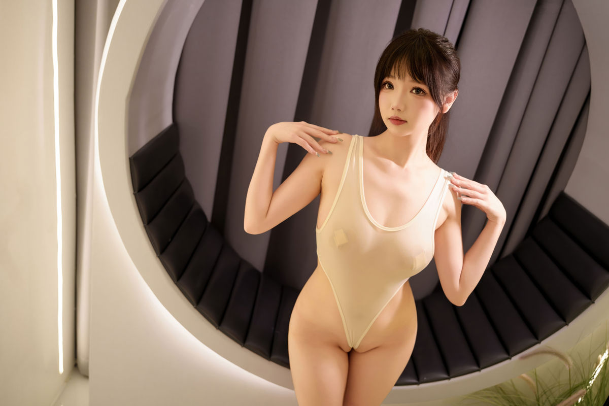 雪晴Astra-牛奶丝透明黏滑体操服[1V+63P/1.5G]