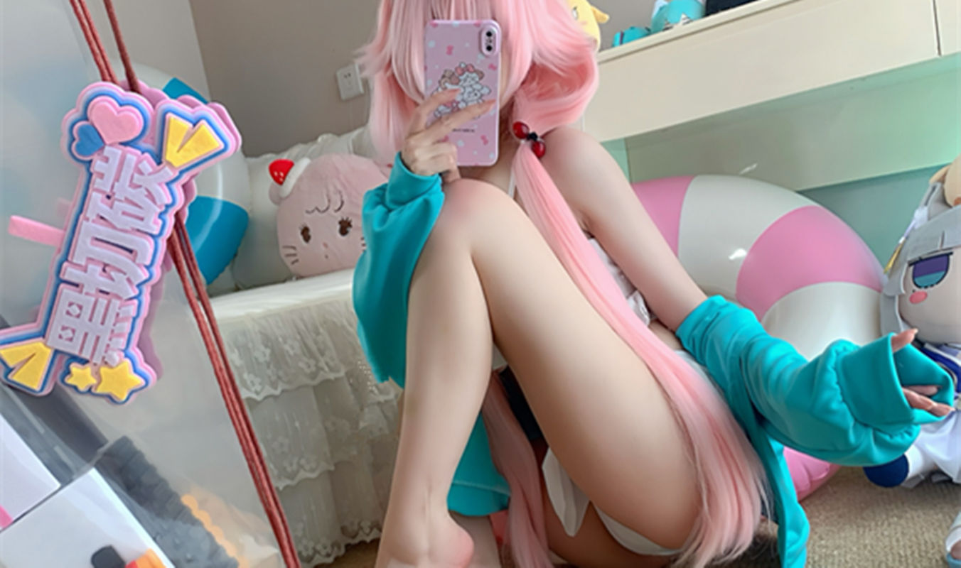 黑切碳(哎我黑切呐)-BA•小鸟游星野泳装cosplay[4V+53P/889M]